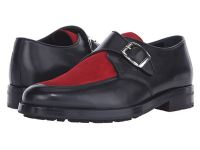 Fashionable Mr. Hare Monk Strap Oxfords for Men - Bacon - Black/Red Online